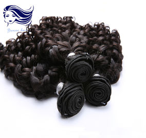 Porcellana Tessitura vergine nera ebano dei capelli di Aunty Funmi Hair Unprocessed Peruvian distributore