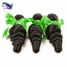 Porcellana Doppie estensioni indiane vergini di trama dei capelli per capelli sottili che spargono liberamente fornitore