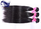 estensioni peruviane vergini a 10 pollici dei capelli 7A per la seta delle donne di colore diritto fornitore