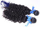 Capelli ricci malesi neri naturali del tessuto dei capelli umani di Remy del vergine fornitore