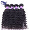 Le estensioni peruviane vergini nere naturali dei capelli a 12 pollici, capelli peruviani impacchetta fornitore