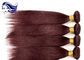 Tessuto brasiliano diritto colorato rosso dei capelli di Remy di estensioni dei capelli umani fornitore