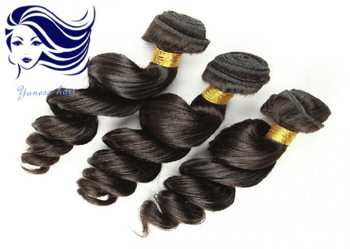 Capelli lunghi Wave sciolto 10inch - 30inch di estensioni brasiliane vergini naturali dei capelli