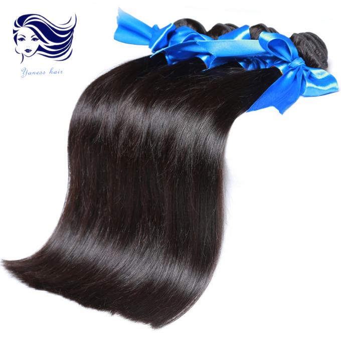 I pacchi malesi vergini dei capelli diritti aggrovigliano le estensioni libere dei capelli umani